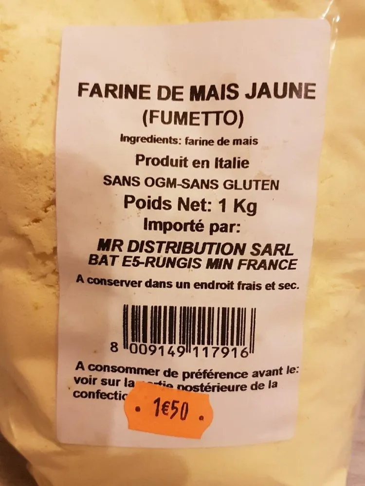 Farine de Maïs Jaune