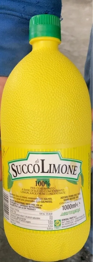 Succo di limone