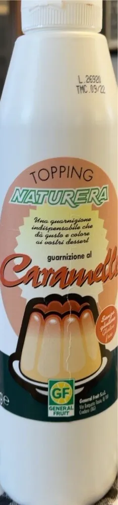 Topping caramello