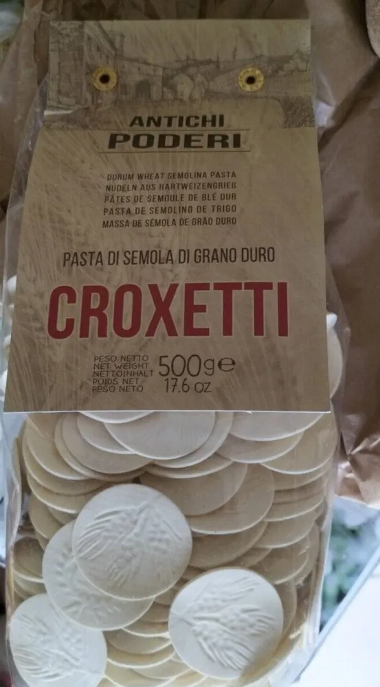 Pâtes de semoule de blé dur
