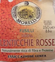 Fusilli Lenticchie rosse