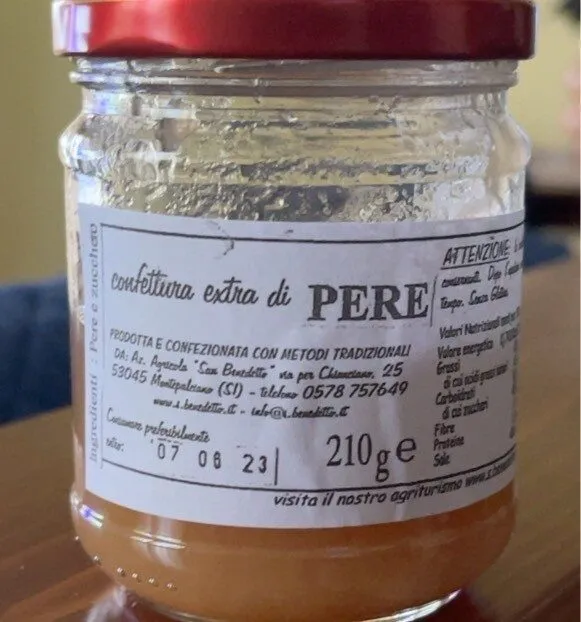 Confettura extra di pere