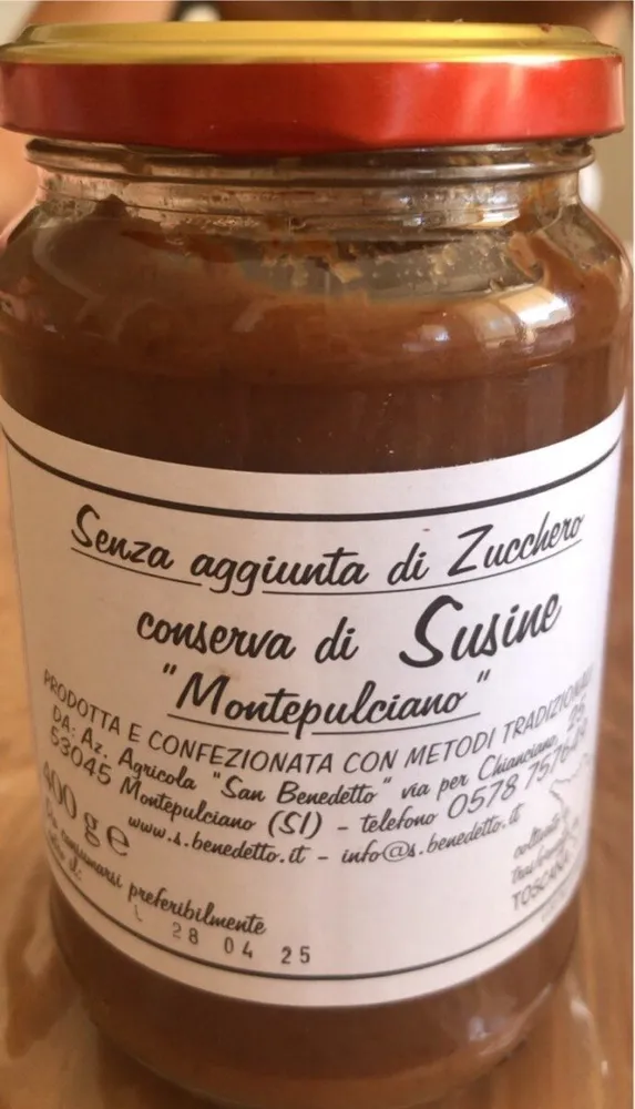 Conserva di susine “Montepulciano”