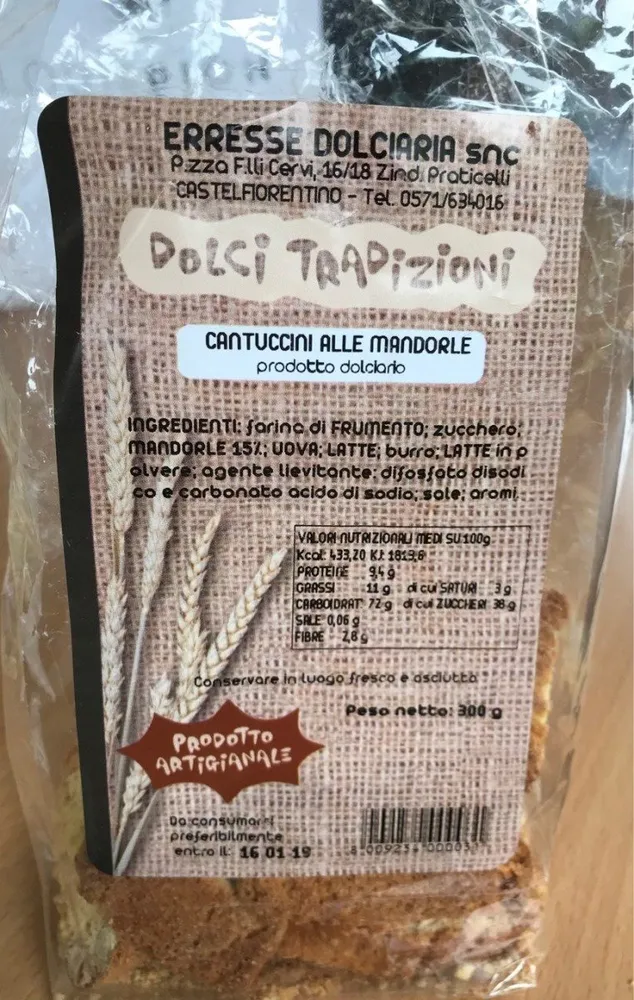 Cantuccini alle mandorle