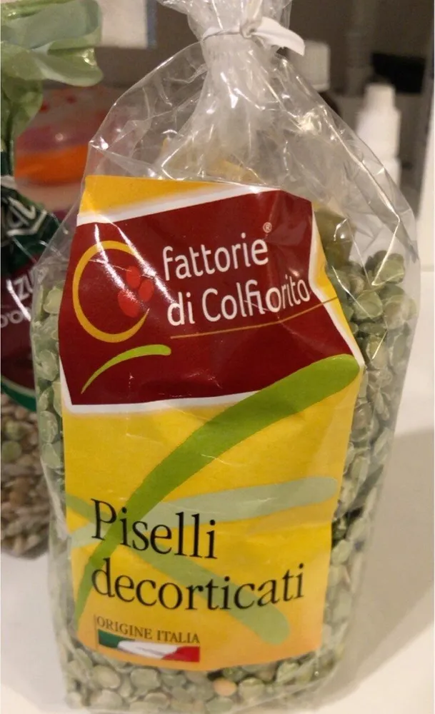 Piselli decorticati