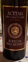 Aceto di vino rosso