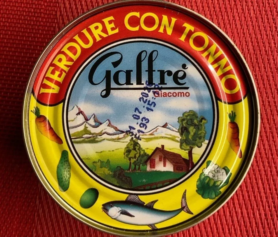 Verdure con tonno