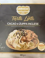 Torta Lieta Lobozzo Cacao e zuppa inglese