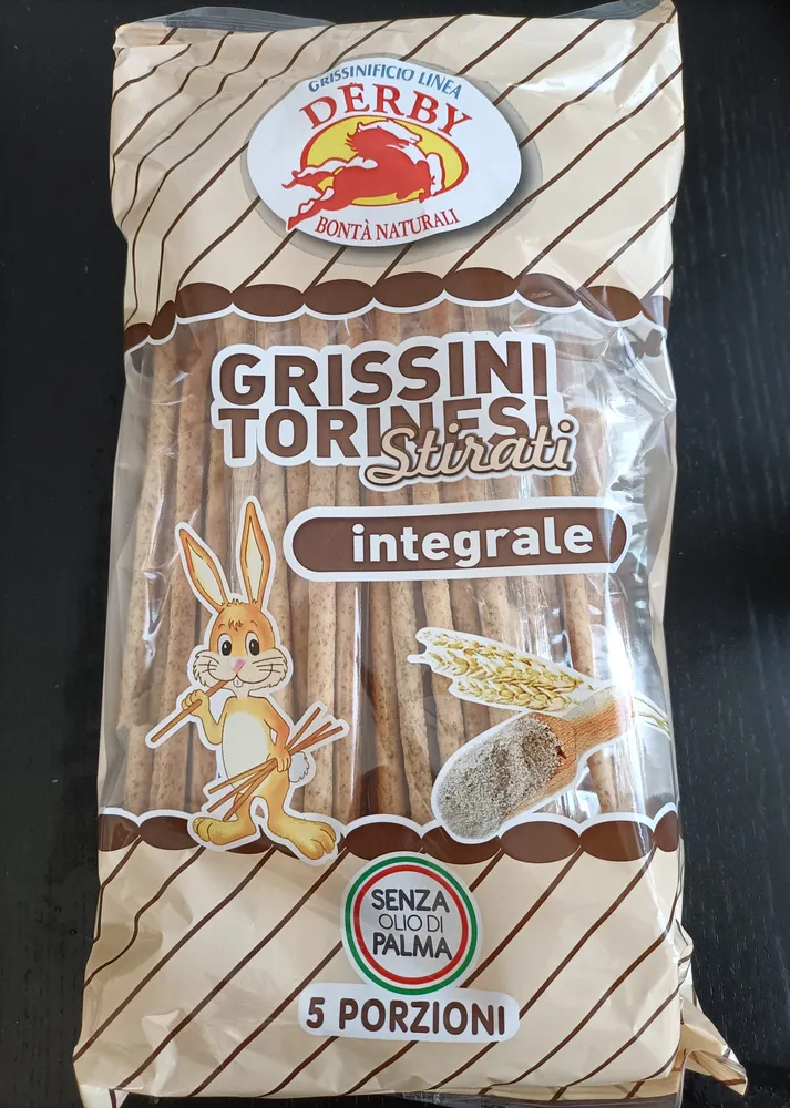 Grissini torinesi stirati integrale