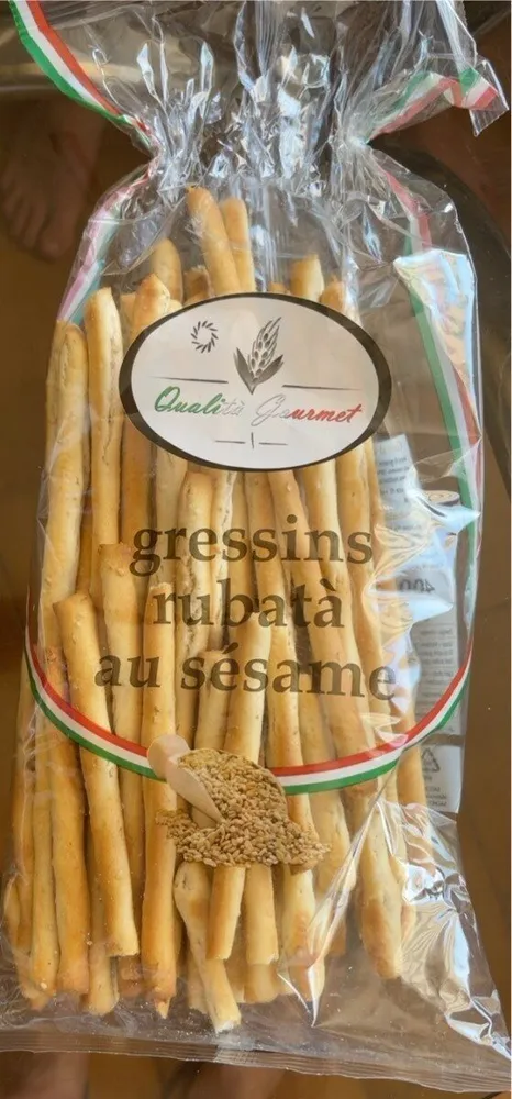 Gressins rubatà au sésame