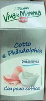 panino cotto e philadelphia