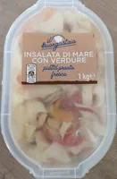 Insalata di mare con verdure