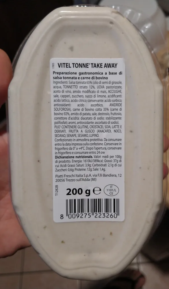 Vitello tonnato