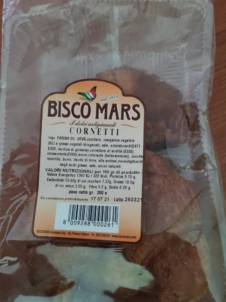 Bisco Mars cornetti