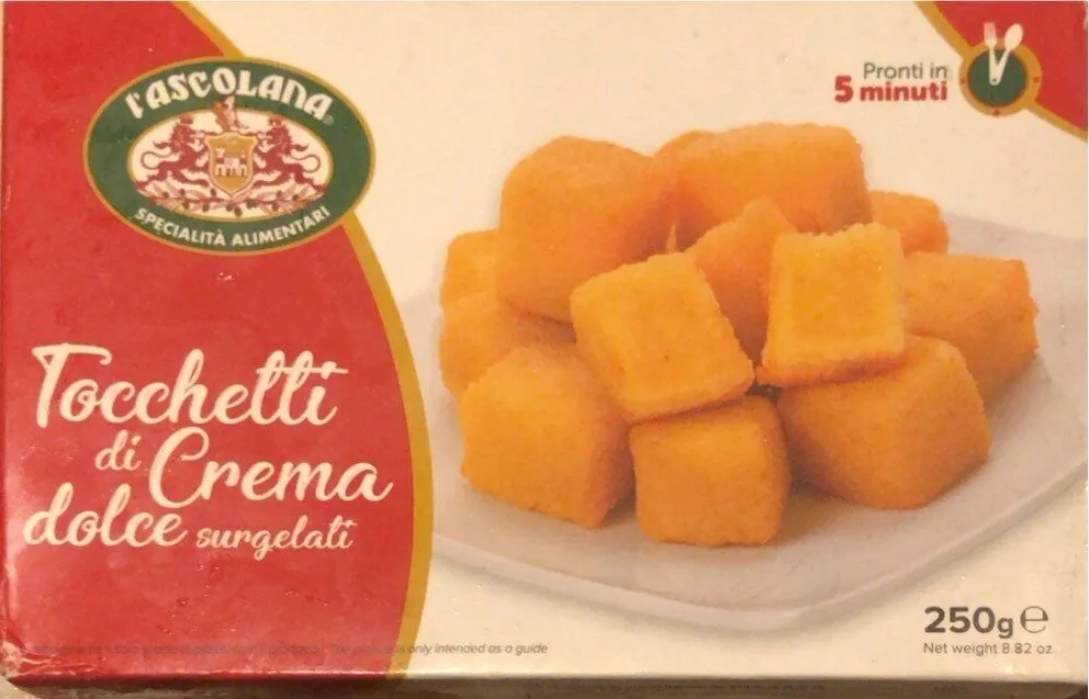 Tocchetti di crema dolce