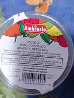 Gocce di cioccolato puro