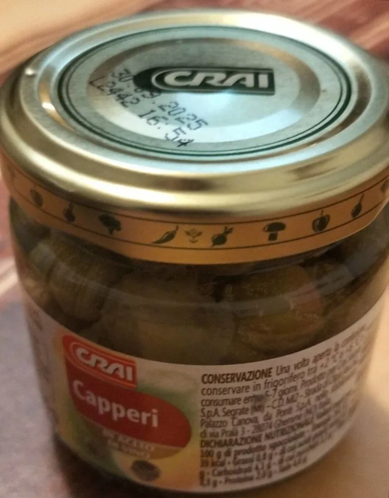 Capperi in aceto vino