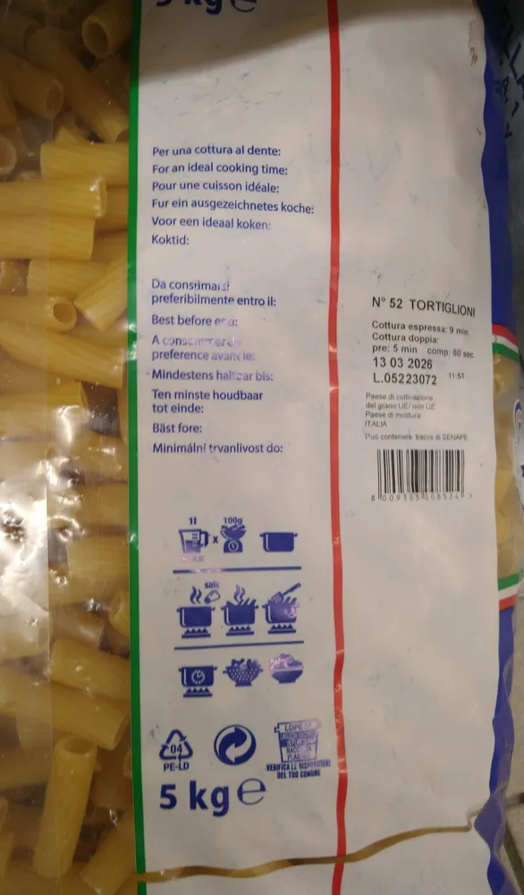 Tortiglioni n°52