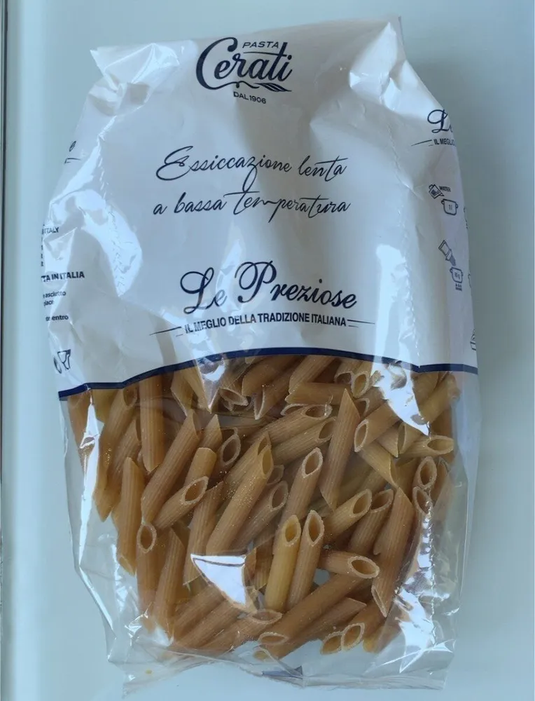 Pennetta con limone e zenzero
