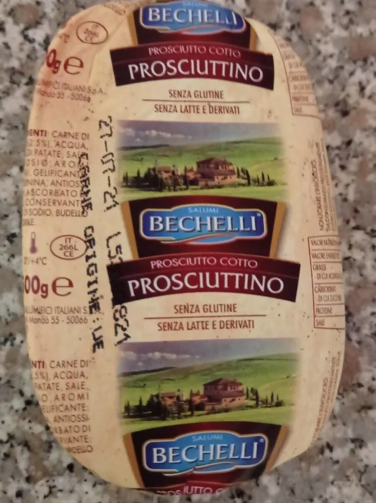 Prosciutto cotto