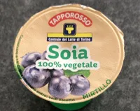 Yogurt di soia al mirtillo