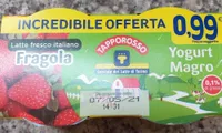 Yogurt magro  fragola