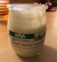 Yaourt pomme canelle