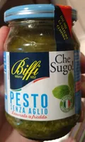 Pesto senza aglio non pastorizzato