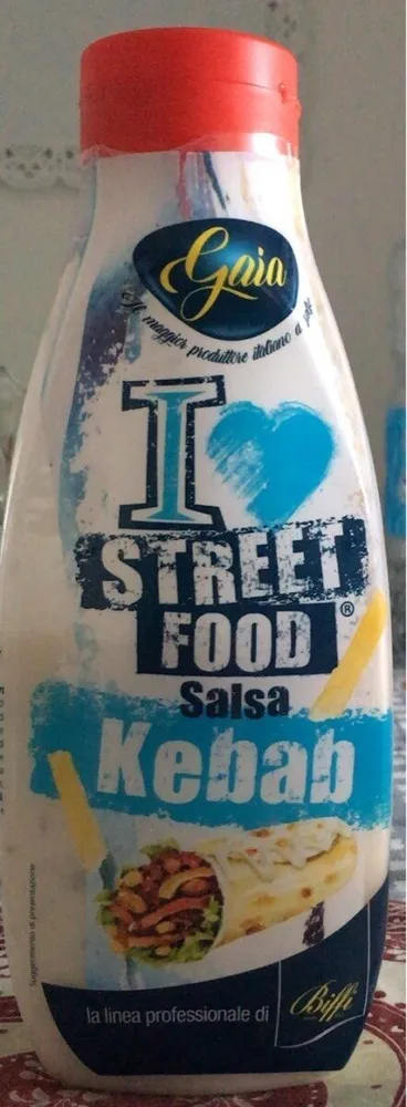 I love street food salsa kebab