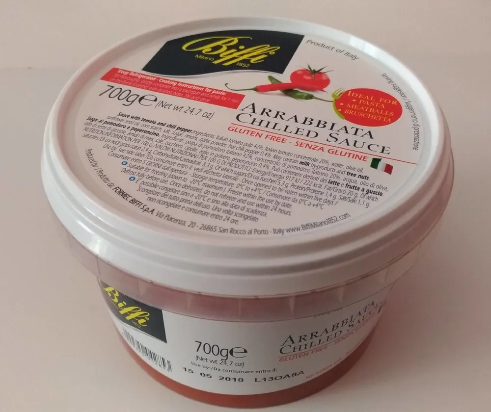 Arrabbiata Chilled Sauce