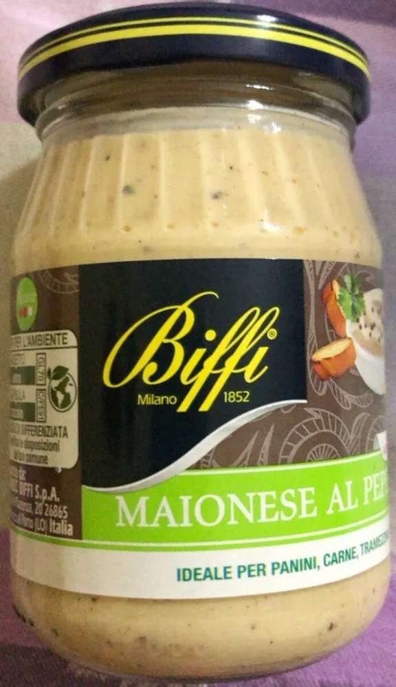 Maionese al pepe nero