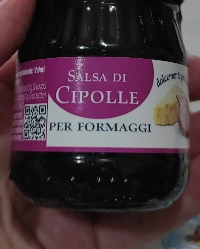 Salsa di cipolle per formaggi