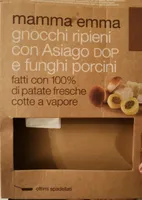 Gnocchi ripieni con Asiago DOP e funghi porcini