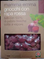 Gnocchi con rapa rossa