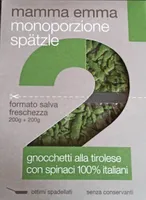Spätzle gnocchetti alla tirolese