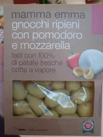 Gnocchi ripieni con pomodoro e mozzarella