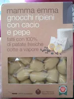 Gnocchi ripieni cacio e pepe
