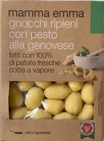 Gnocchi ripieni con pesto alla genovese