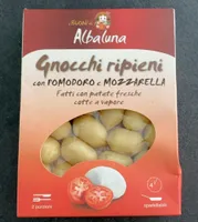 Gnocchi ripieni con pomodoro e mozzarella