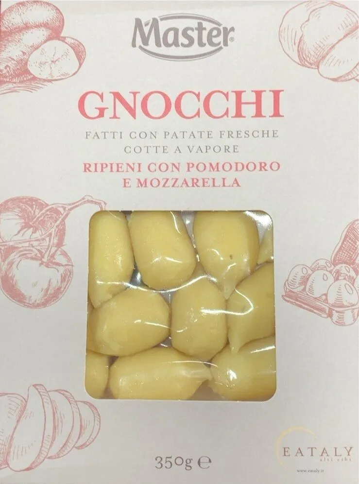 Gnocchi ripieni con pomodoro e mozzarella