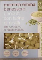 Gnocchi con farina di piselli