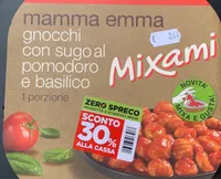 Gnocchi con sugo al pomodoro e basilico