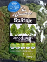 Spätzle con spinaci
