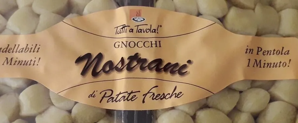Tutti a Tavola gnocchi Nostrani