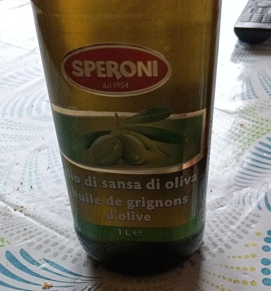 Huile de grignons d’olive
