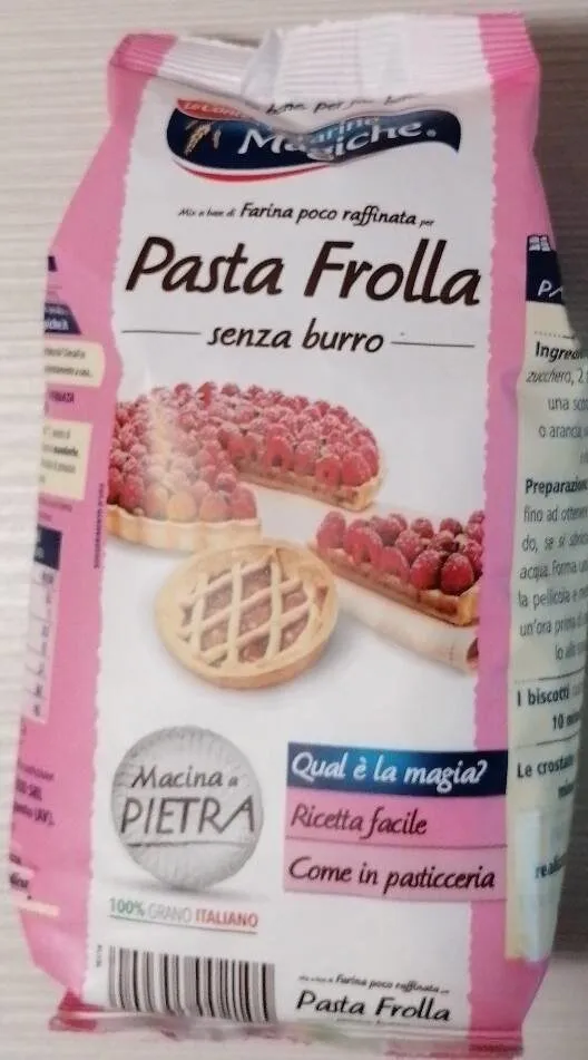 Pasta frolla senza burro