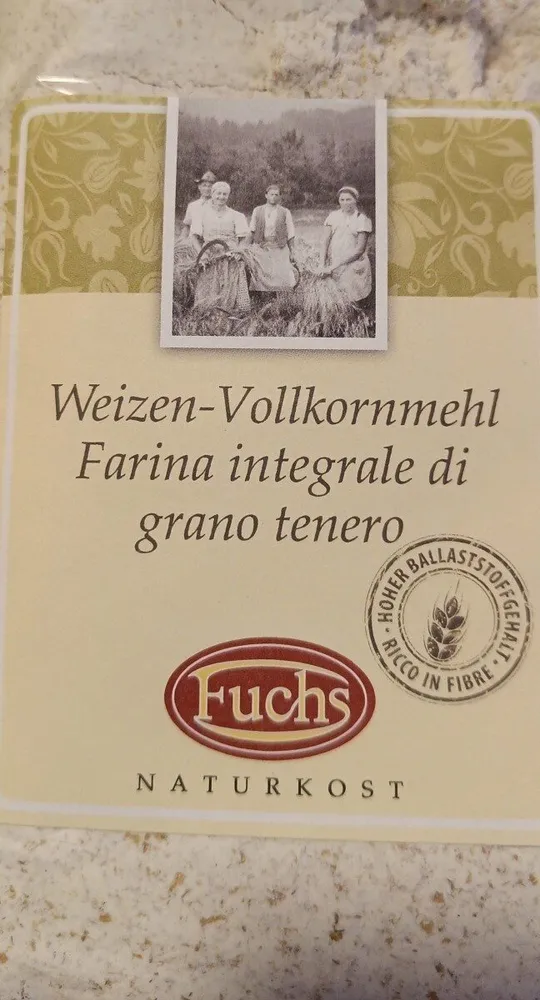 Farina integrale di grano tenero