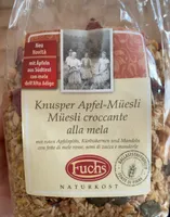 Knusper Apfel-Müesli - Müesli croccante alla mela