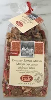 Müesli croccante ai frutti rossi