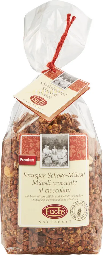 Muesli croccante al cioccolato